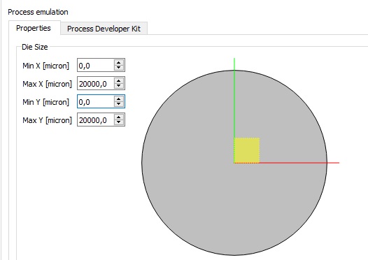 Choosing the emulation area